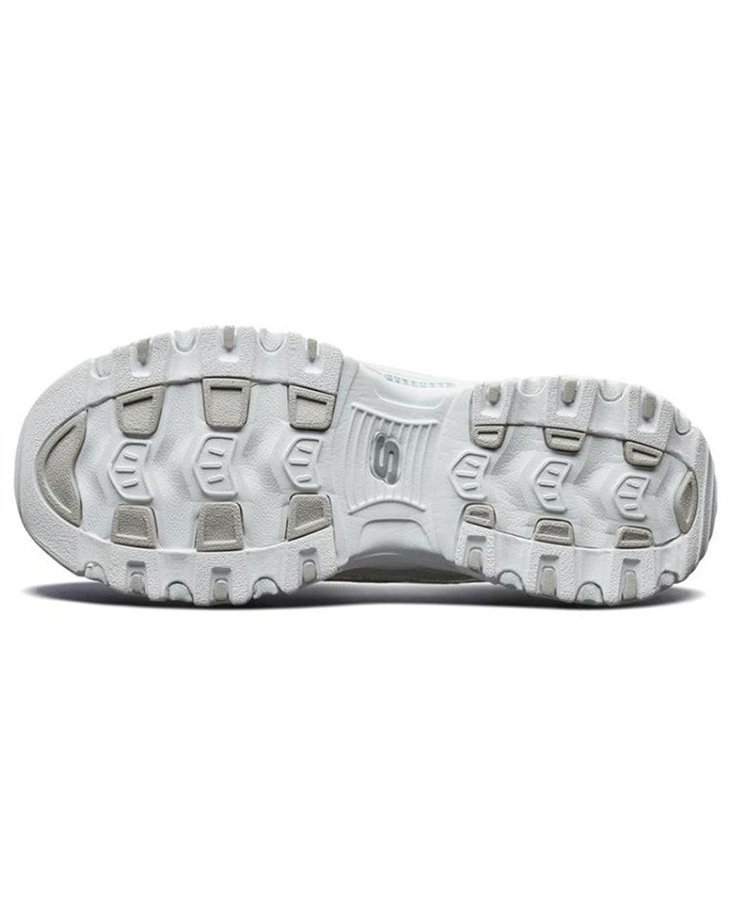 Skechers White (Wmns) D'Lites 1.0 Sneaker Gs