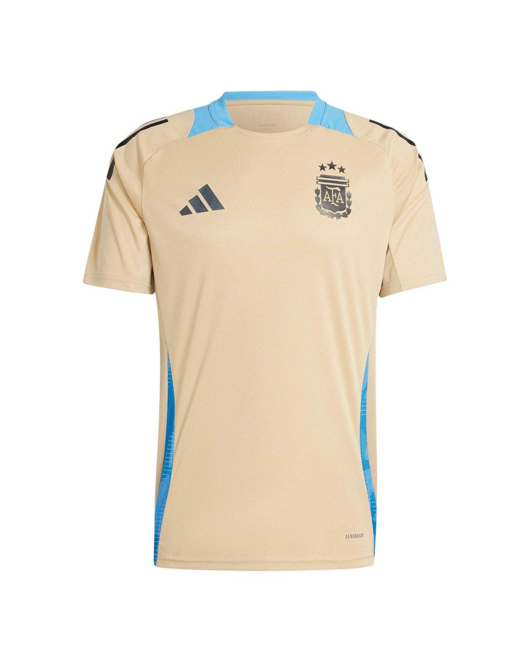 Adidas Natural Tiro 24 Competition Argentina Training Soccer Jersey Asia Sizing for men