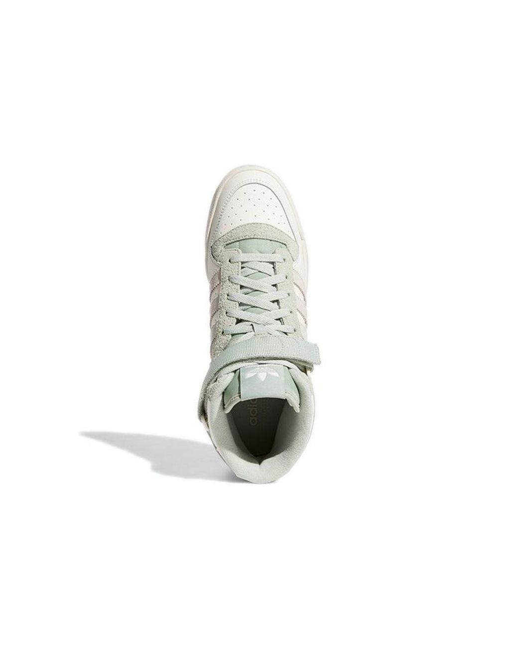 Adidas White Originals Forum Mid Shoes for men