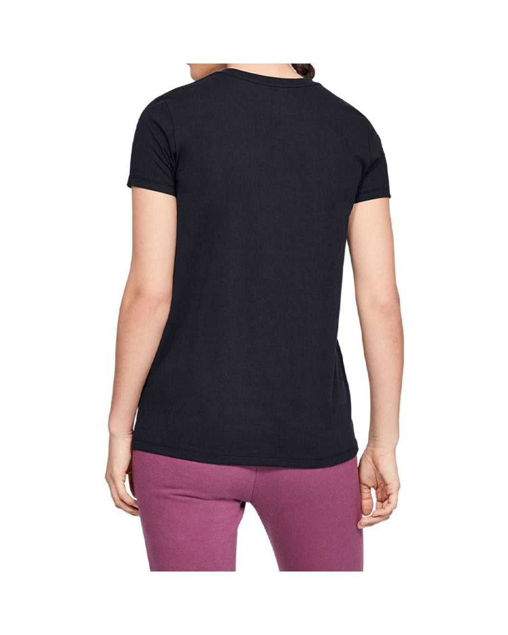 Under Armour Black (Wmns) Sportstyle Classic Round-Neck