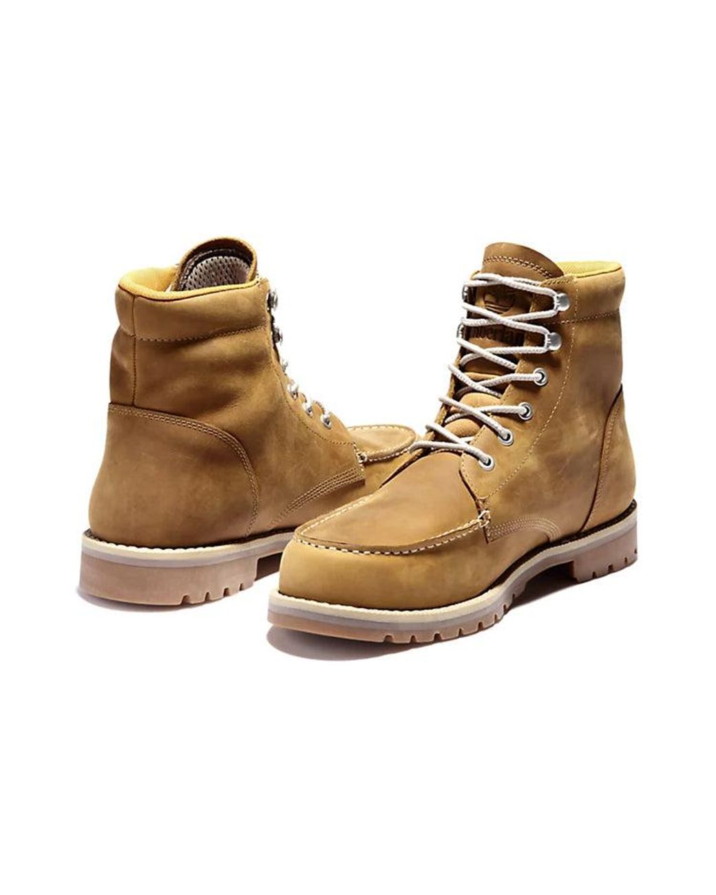 Timberland Redwood Falls Waterproof Moc-Toe Boot 'Wheat Full-Grain