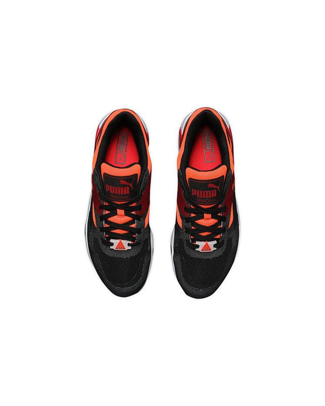 PUMA Red R698 Progressive Lace Up Running Shoes for men