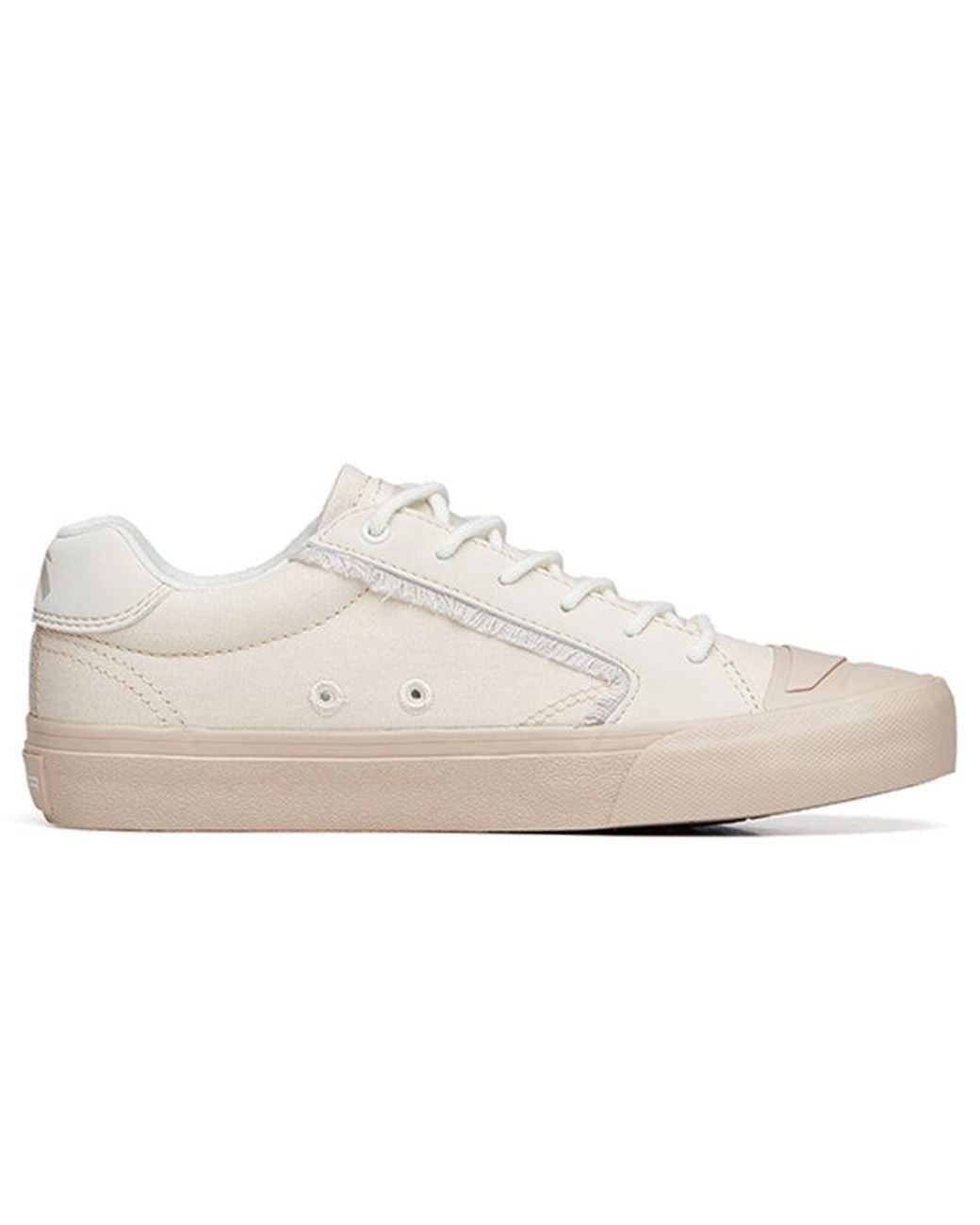 Anta White (Wmns) Life Series Sneakers Canvas