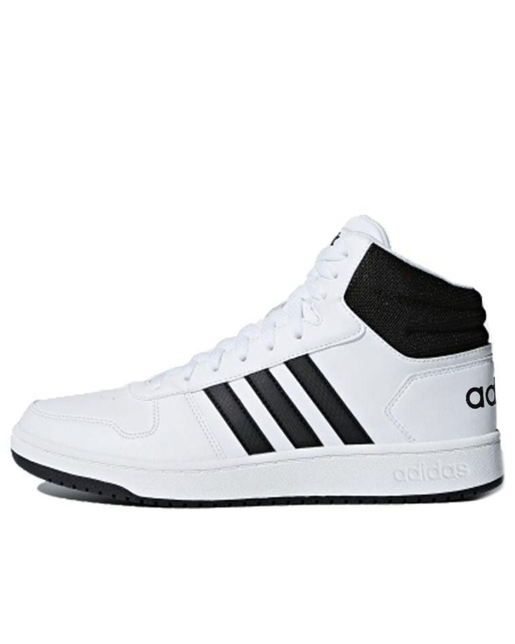Adidas White Hoops 2.0 Mid for men