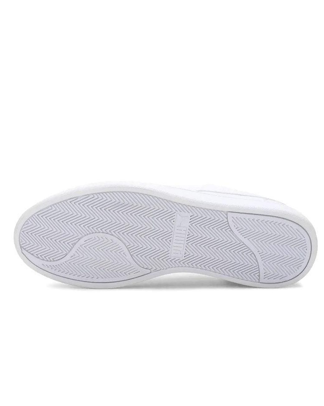 PUMA White Shuffle Sneakers for men