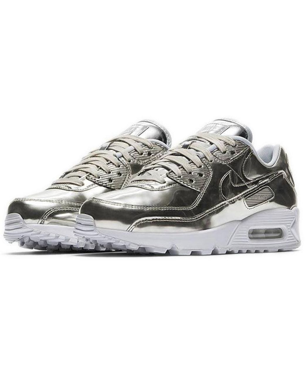 Nike Gray (Wmns) Air Max 90 'Metallic Pack