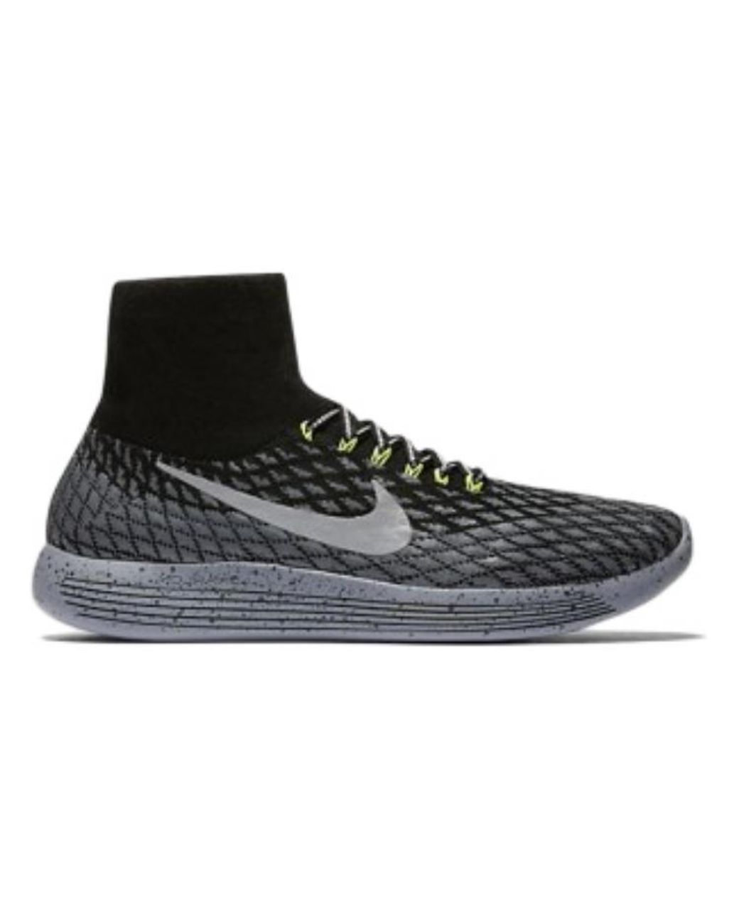 Nike Lunarepic Flyknit Shield 'dark Grey ' in Black for Men | Lyst