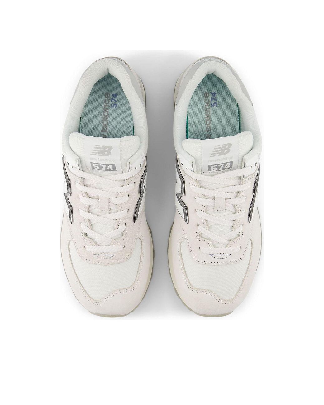 New Balance White 574 'Reflection' for men
