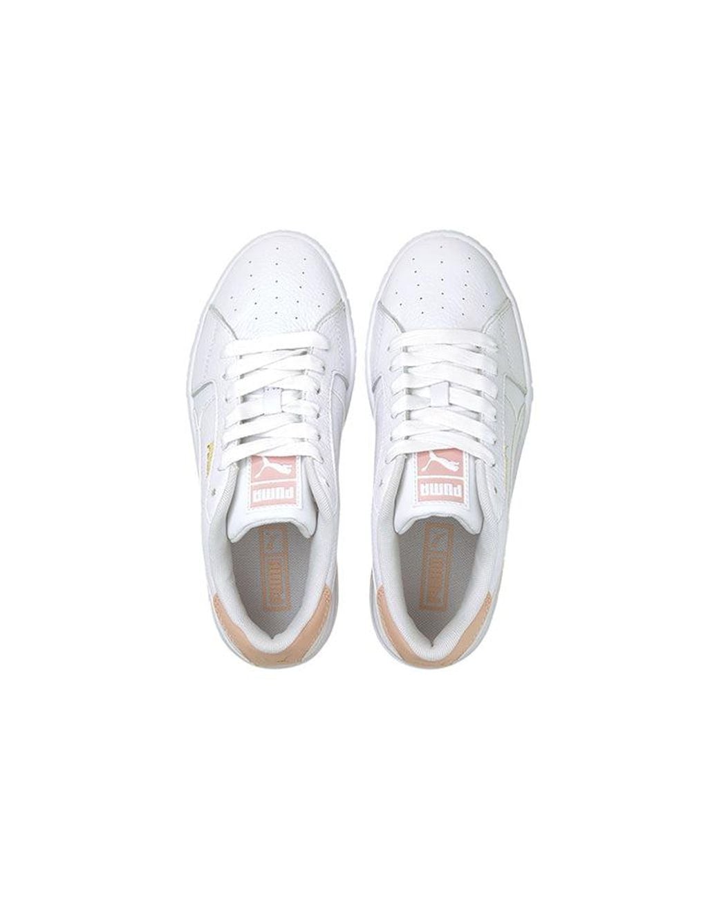 PUMA White (Wmns) Cali Star Peachskin'