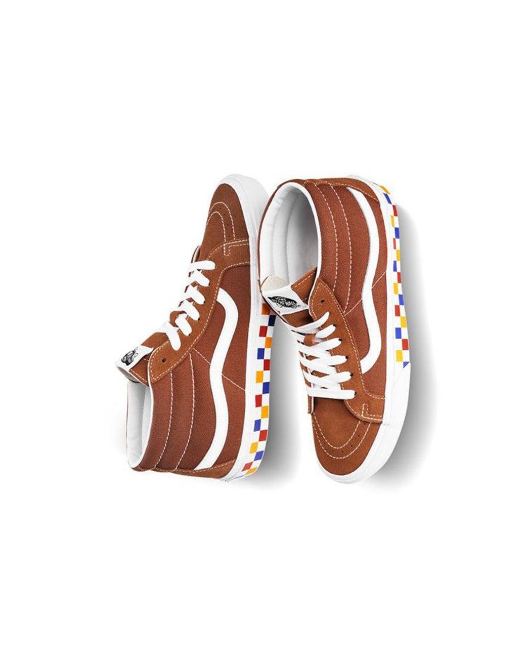 Vans Brown Sk8-Mid Reissue for men