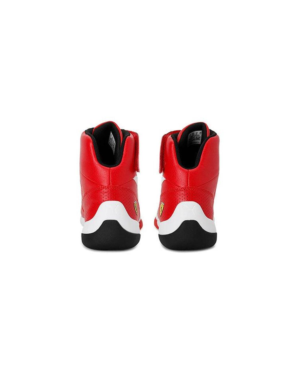 PUMA Red Scuderia Ferrari X Kart Cat Mid 3 High 'Rosso Corsa' for men