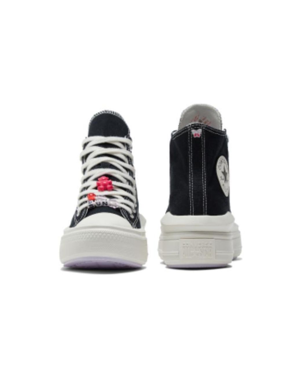 Converse Blue (Wmns) Chuck Taylor All Star Move Platform High 'Diy Beads'