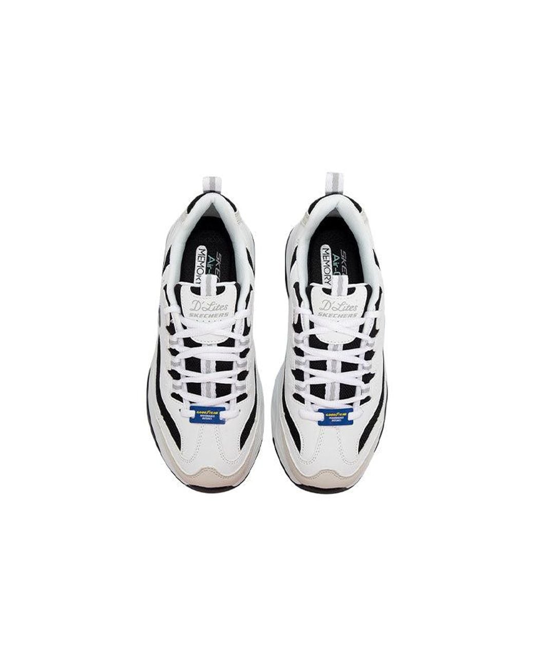 Skechers White (Wmns) D'Lites 4.0