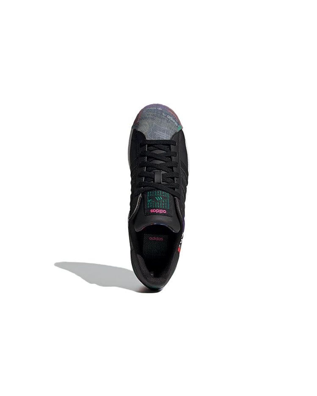 Adidas Black Originals Superstar Shoes 'Core' for men
