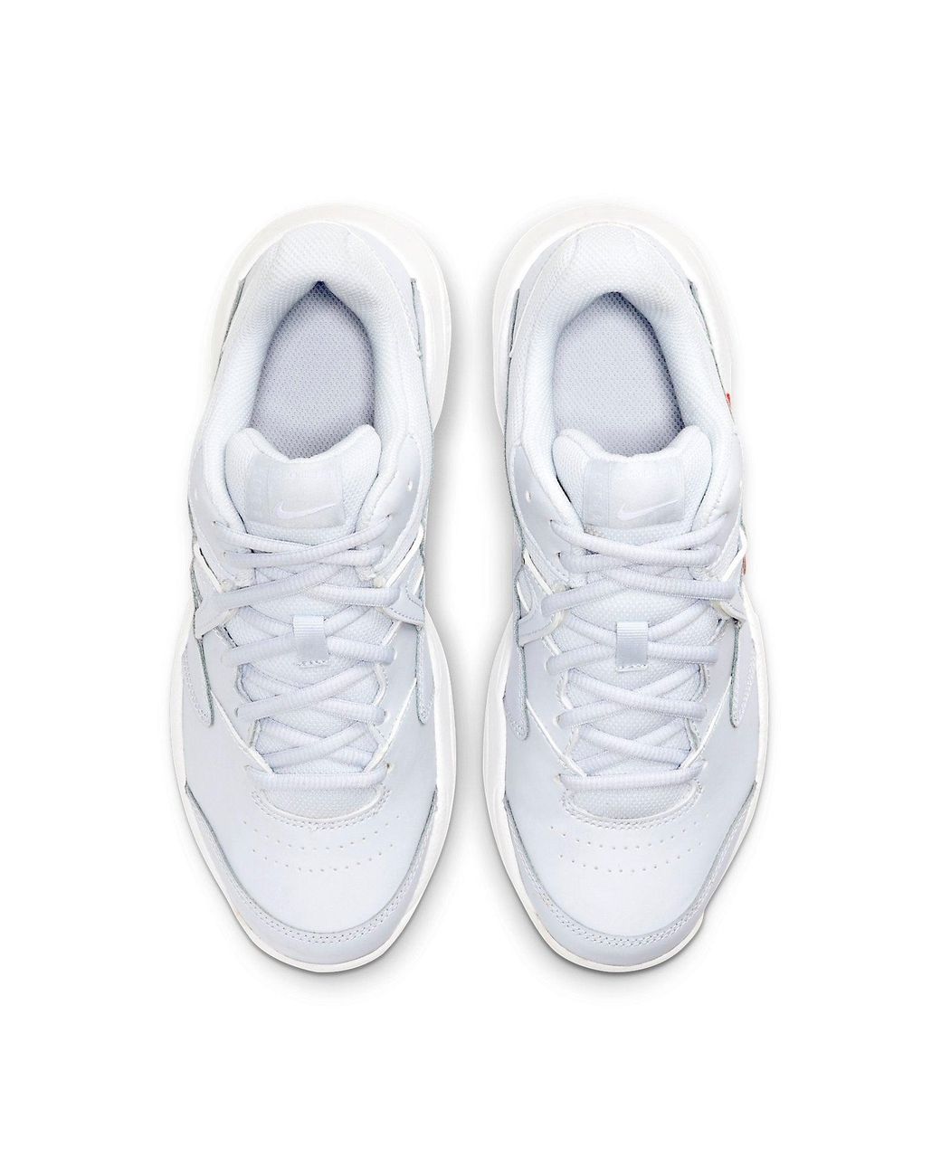 Nike White (Wmns) Court Lite 2 Bright Crimson'