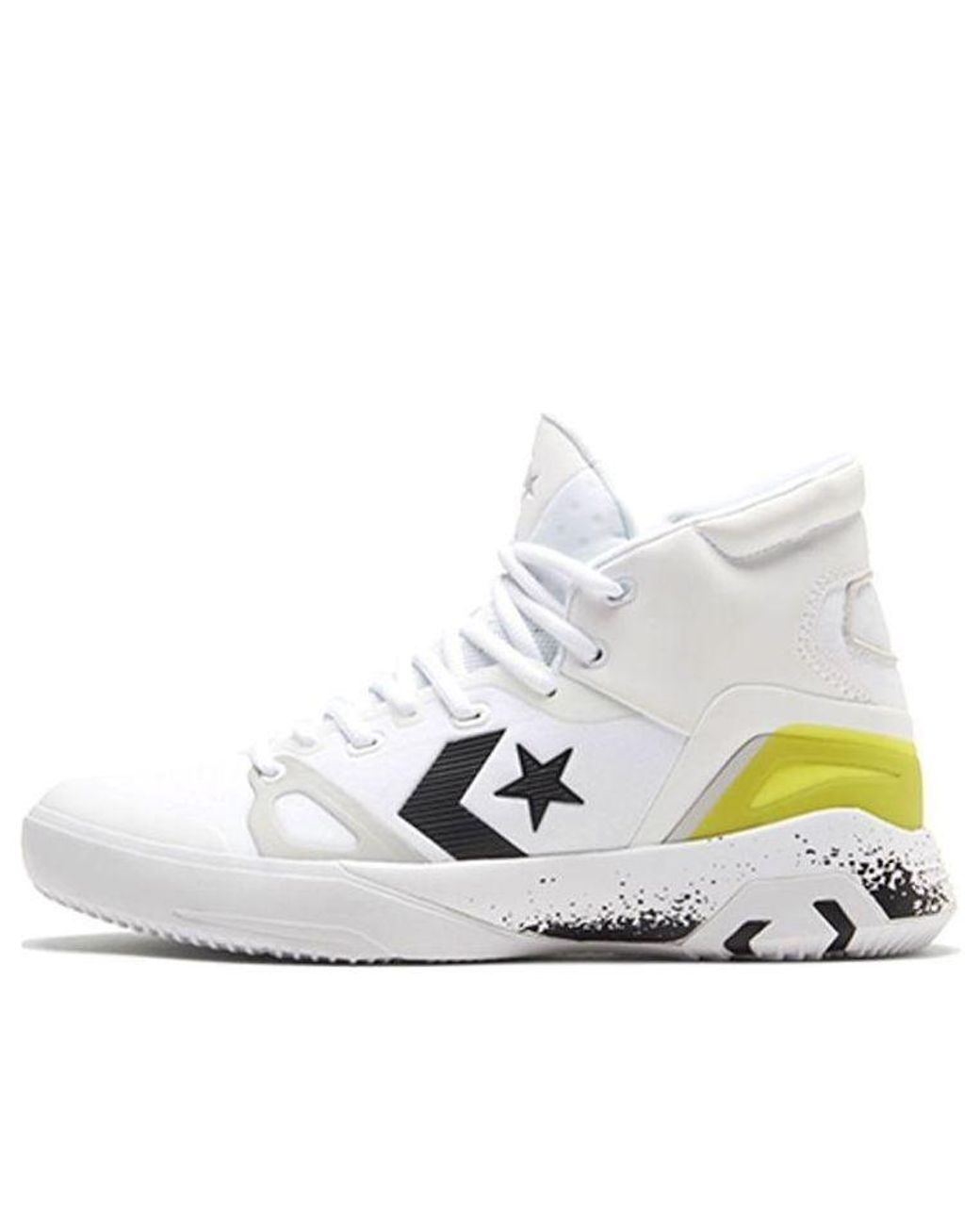 Converse White G4 High 'Hi-Vis Collection' for men