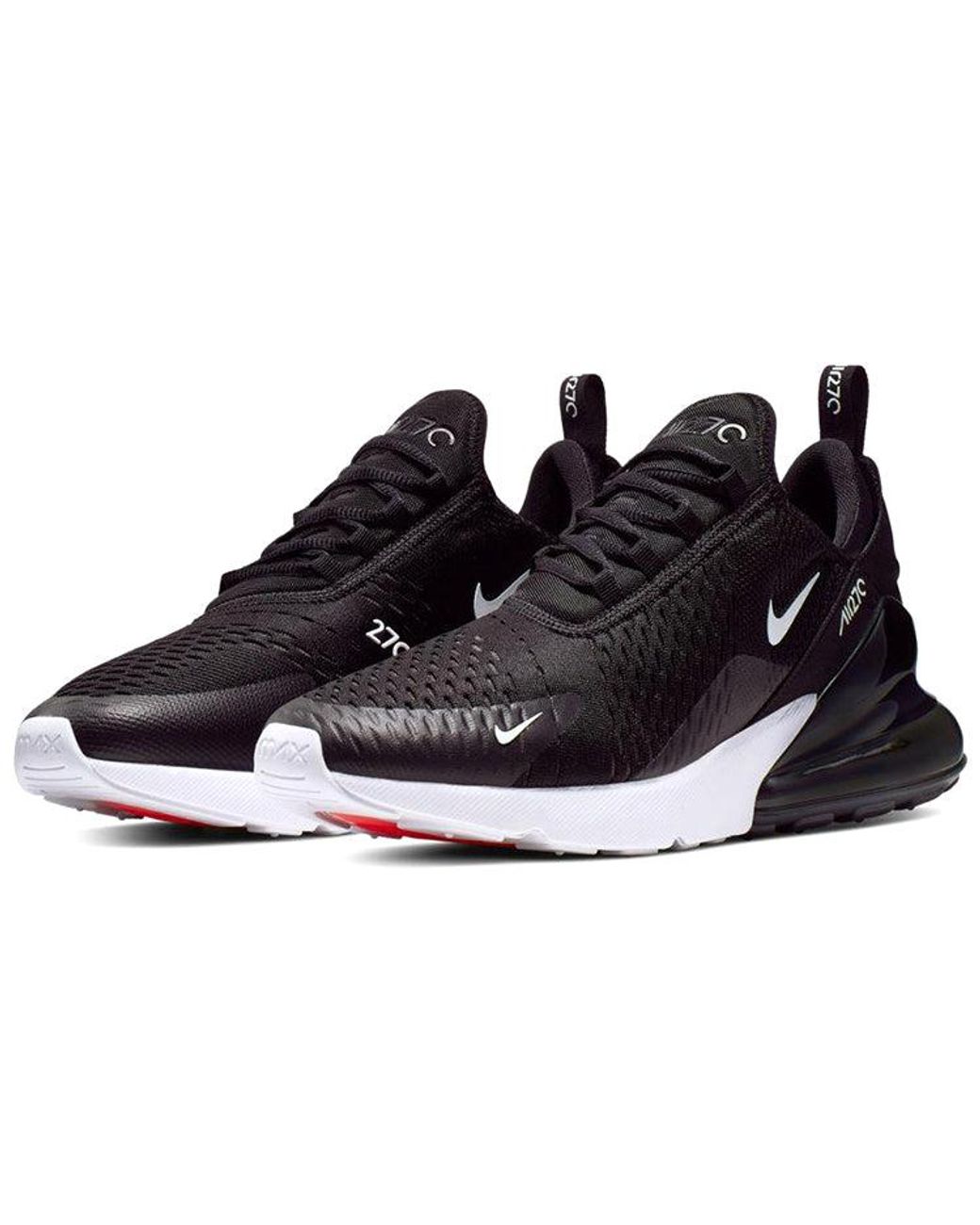 nike 270 black and white mens
