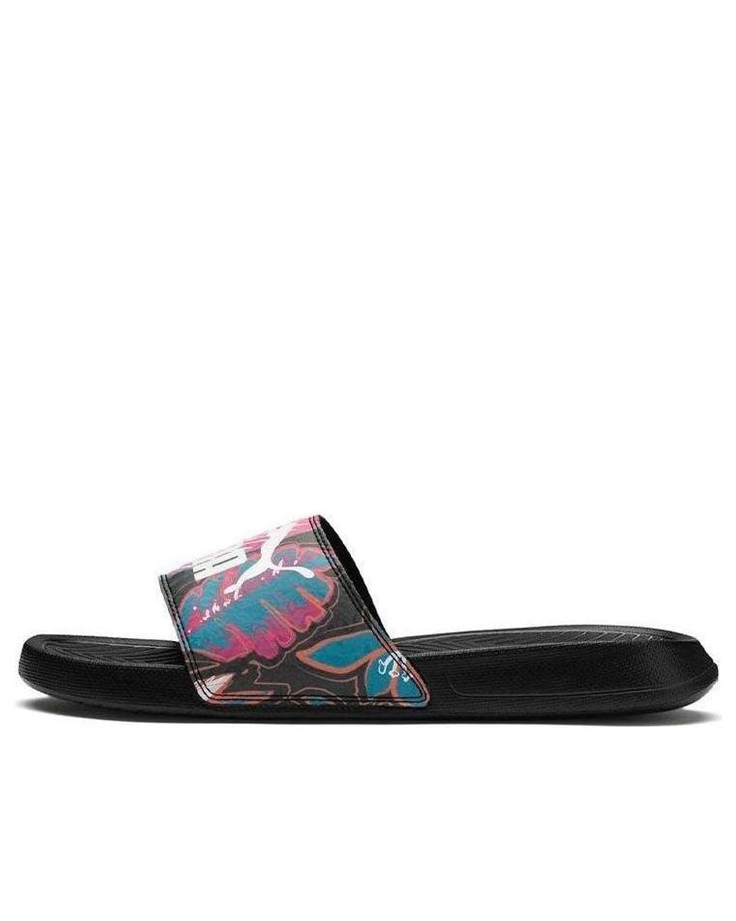 PUMA Blue (Wmns) Popcat Flower Power Sandals