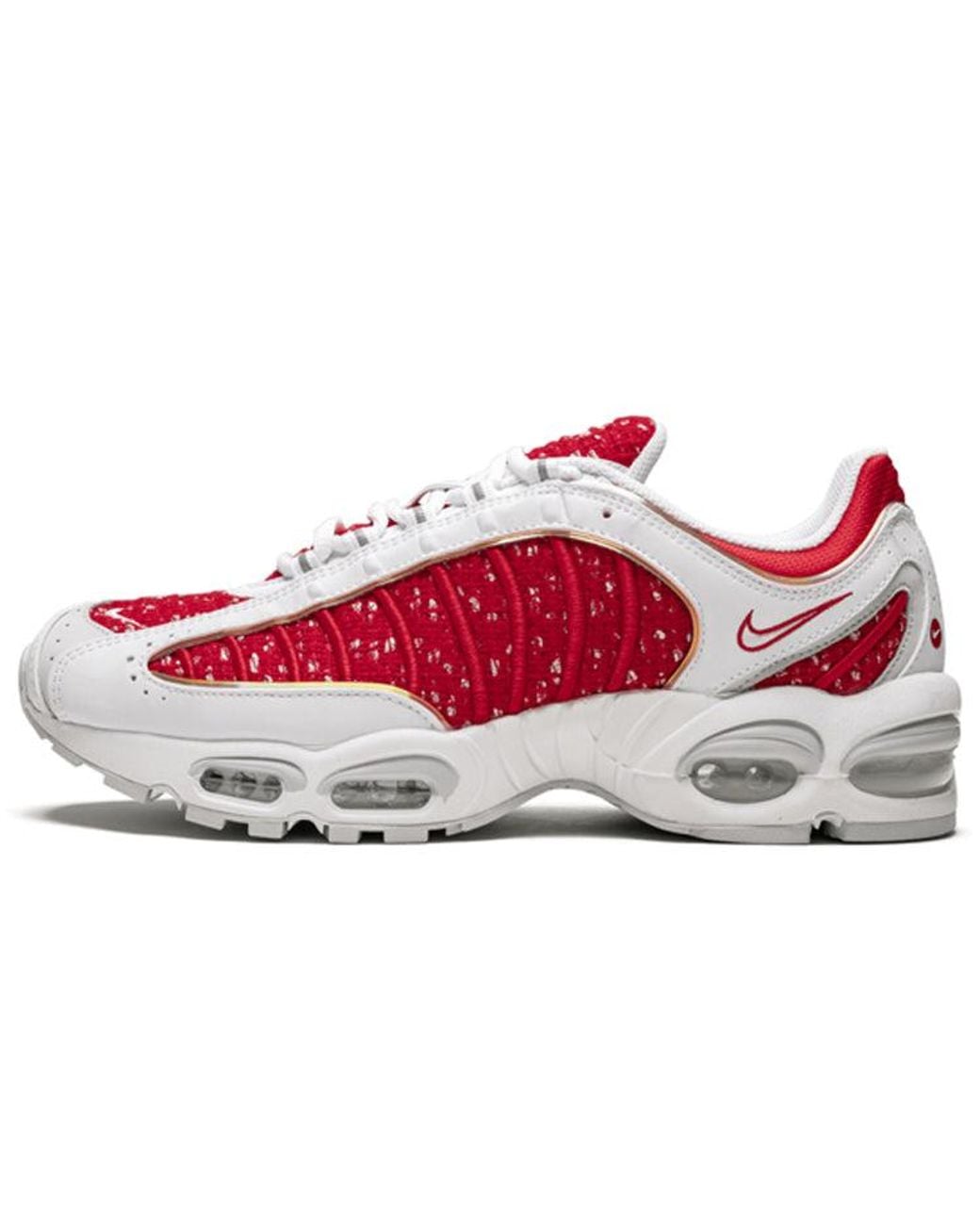 Nike Red X Supreme Air Max Tailwind 4 'University' for men