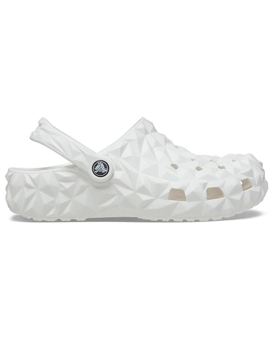 CROCSTM White Classic Geometric Clog for men