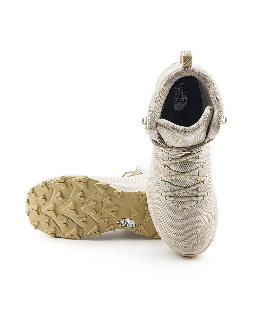 The North Face Natural Vectiv Fastpack Mid Futurelight Hiking Shoes 'Sandstone' for men