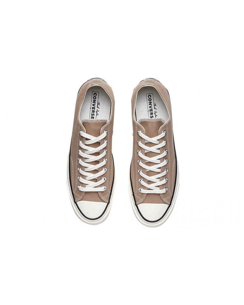 Converse Brown Chuck 70 Ox Low Tops Retro Skateboarding Shoes for men