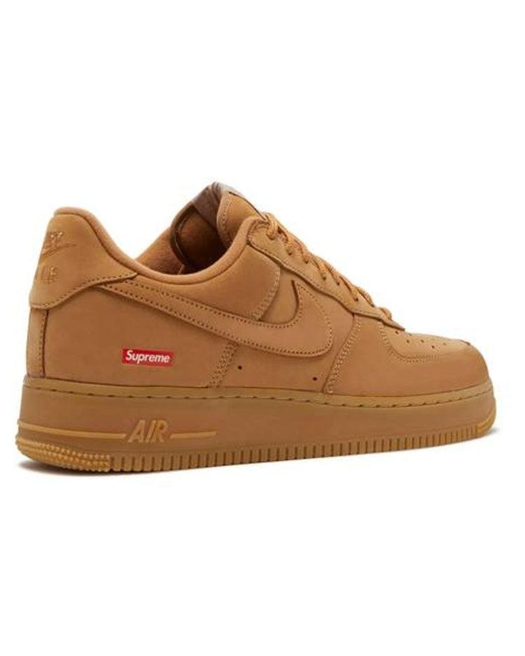 Nike Brown X Supreme Air Force 1 Low Sp 'Wheat' for men