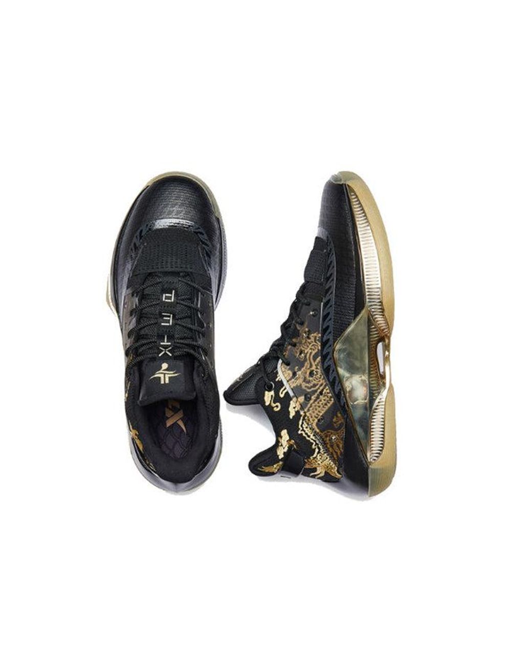Xtep Black Levitation 4 Chinese Dragon' for men