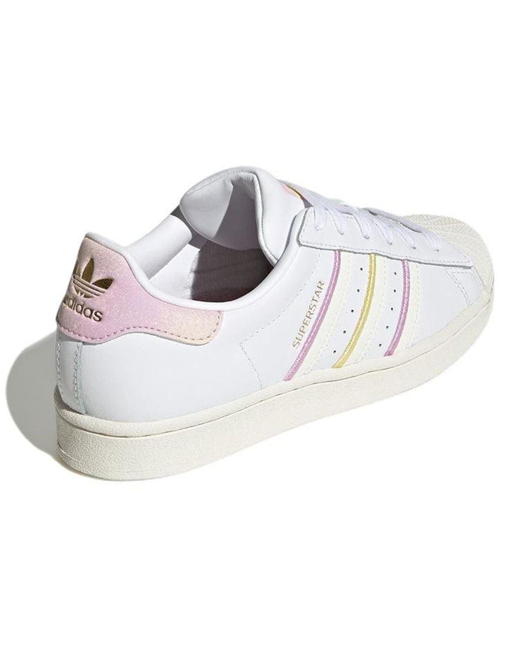 Adidas White (Wmns) Superstar Bliss Lilac'