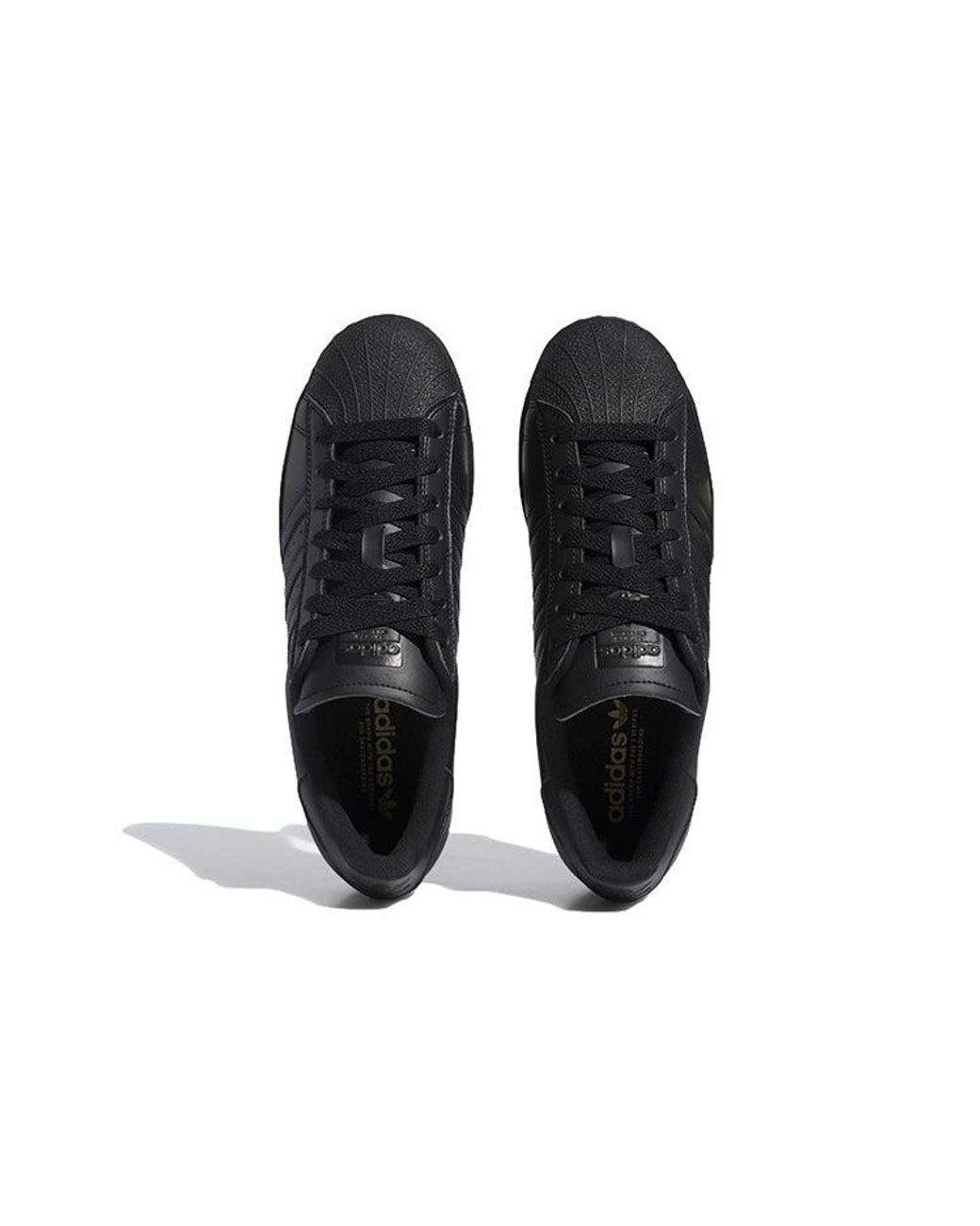 Adidas Black Originals Superstar Adv for men