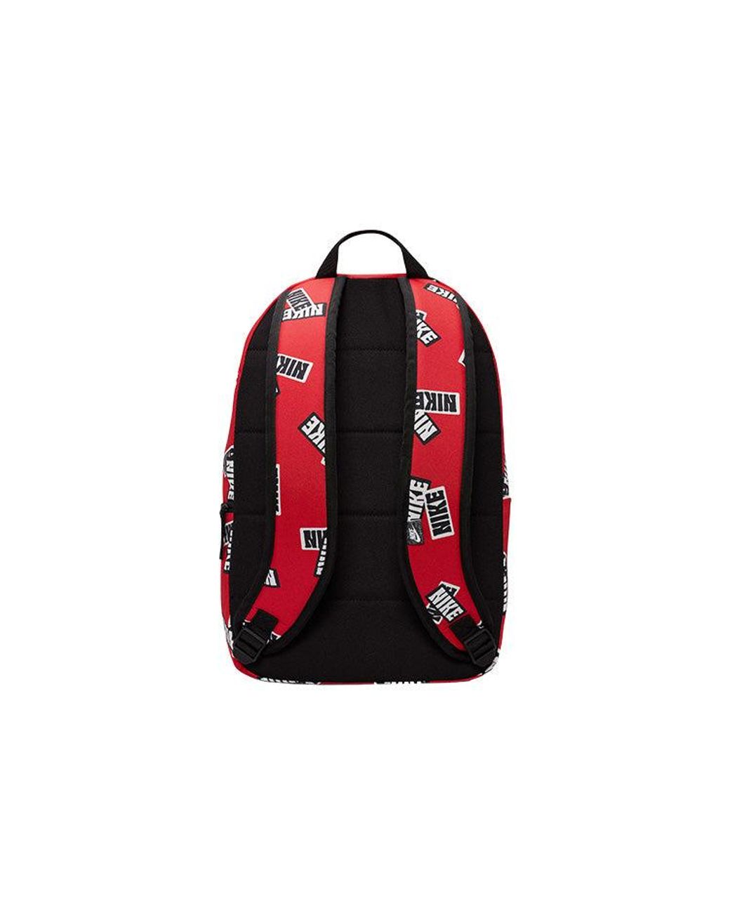 Nike Red Heritage All Over Print Backpack for men