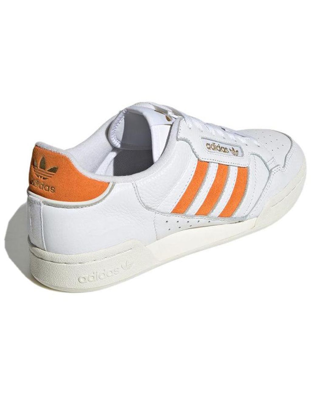 Adidas White Continental 80 Stripes Rush' for men