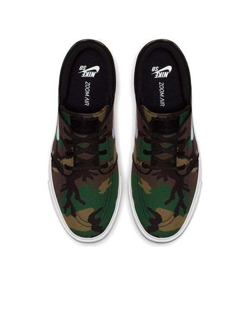 Nike Brown Zoom Stefan Janoski Cnvs 'Camo' for men