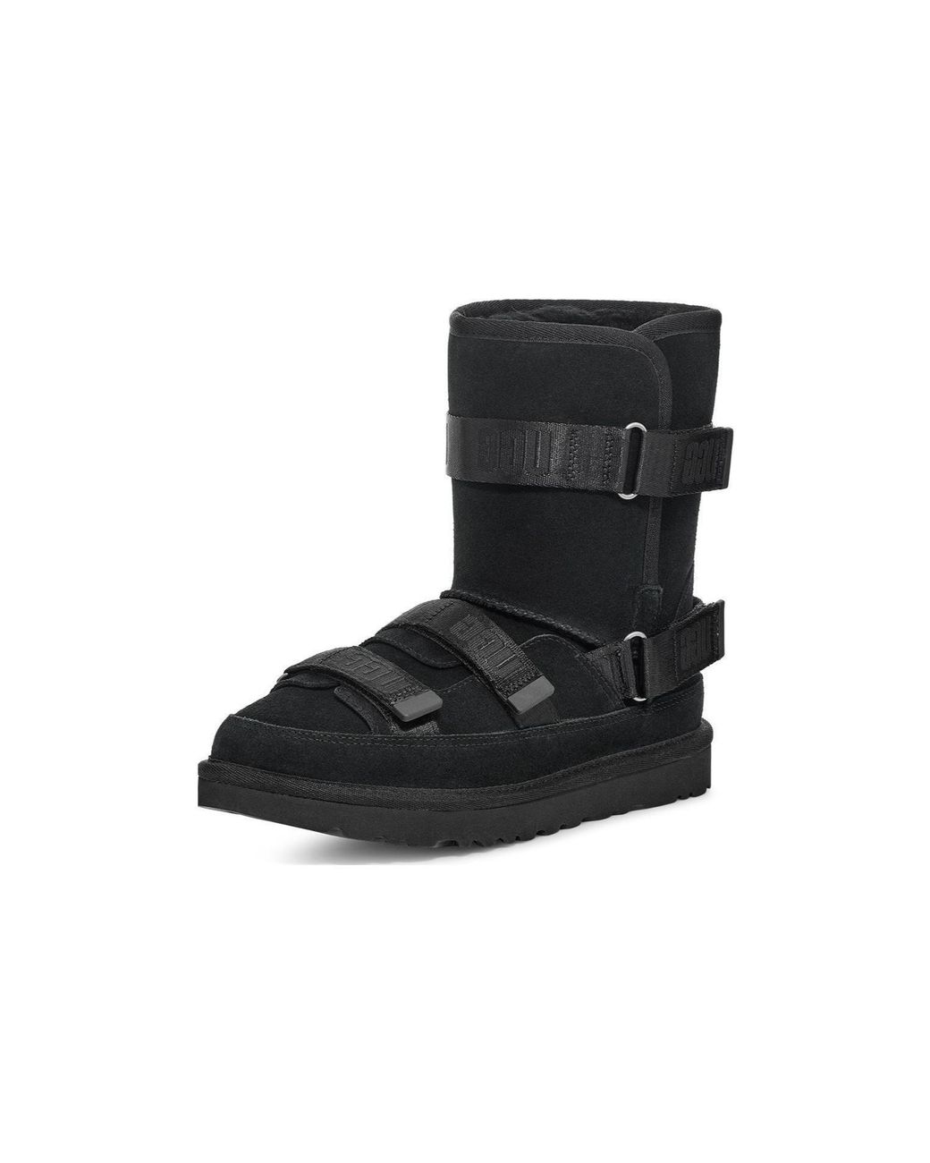 Ugg Black (Wmns) Classic Short Hybrid