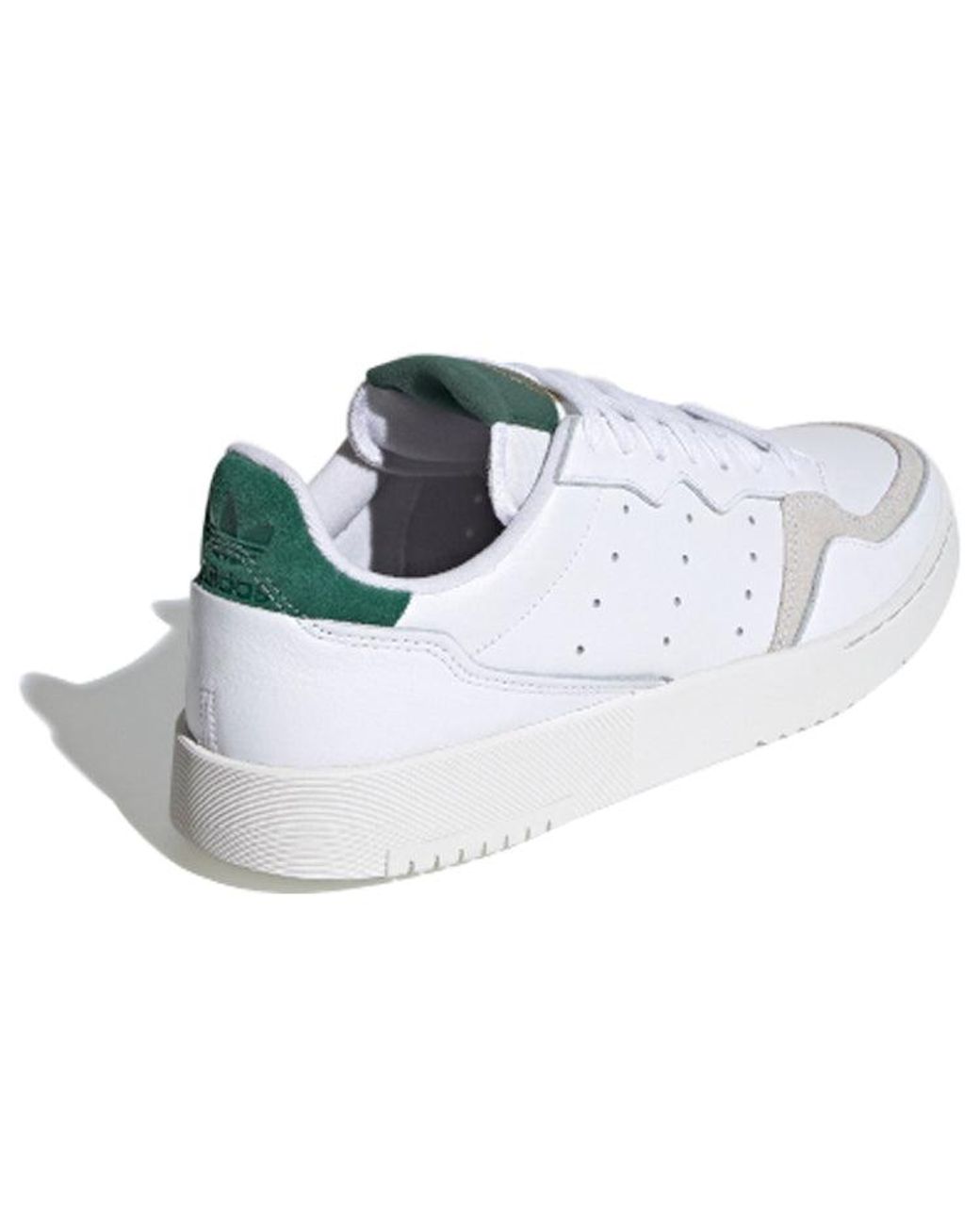 Adidas White Supercourt Team Royal' Ef5885 for men