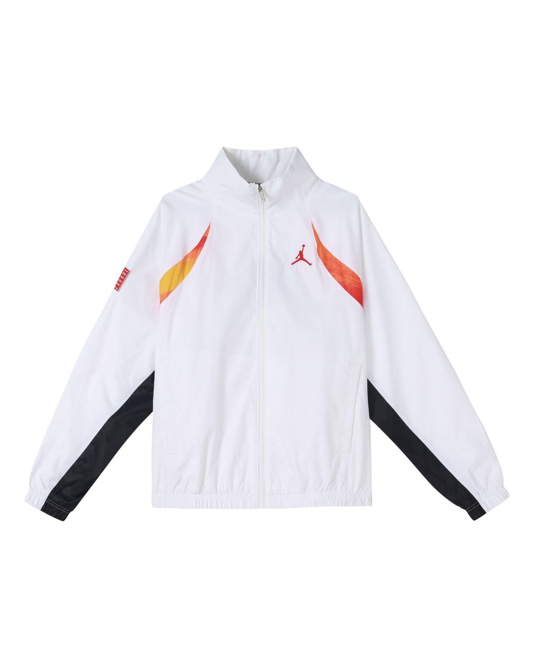 Nike White Legacy Aj11 Stand-Up Collar Causual Jacket Coat for men