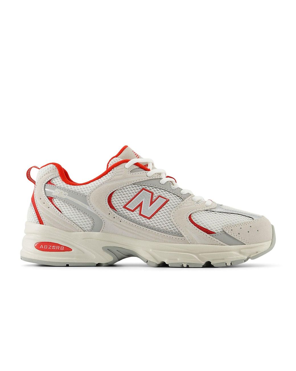 New Balance White 530 Sneakers for men