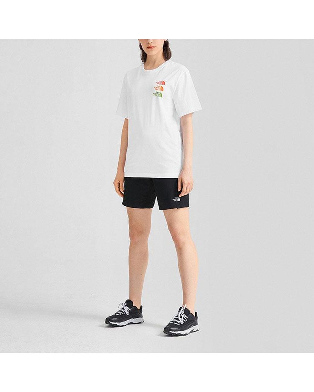 The North Face White Ss22 Logo T-Shirt for men