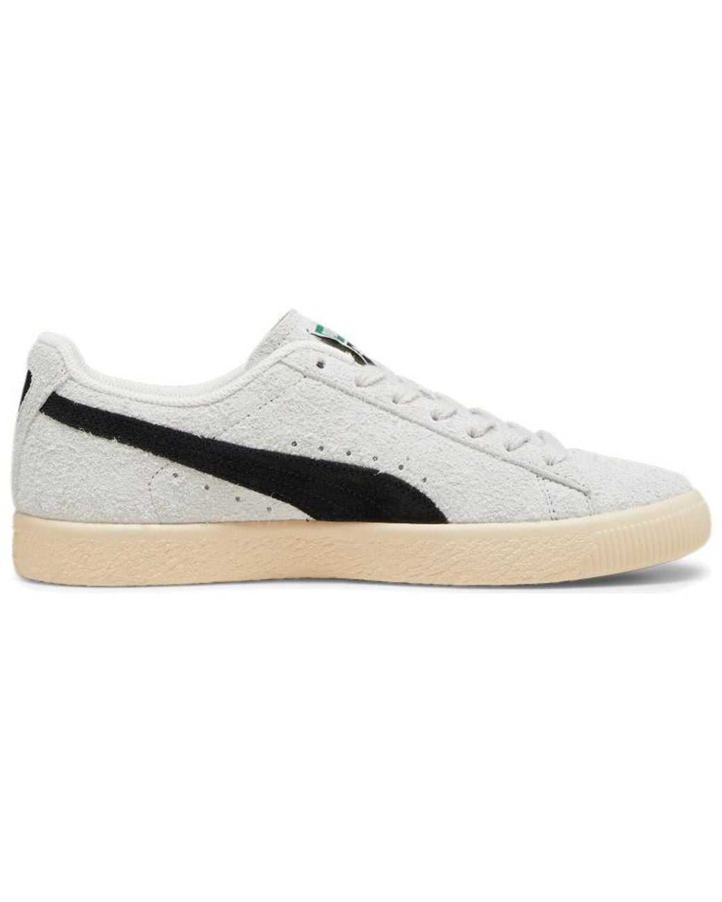 PUMA White Clyde 'Hairy Suede for men