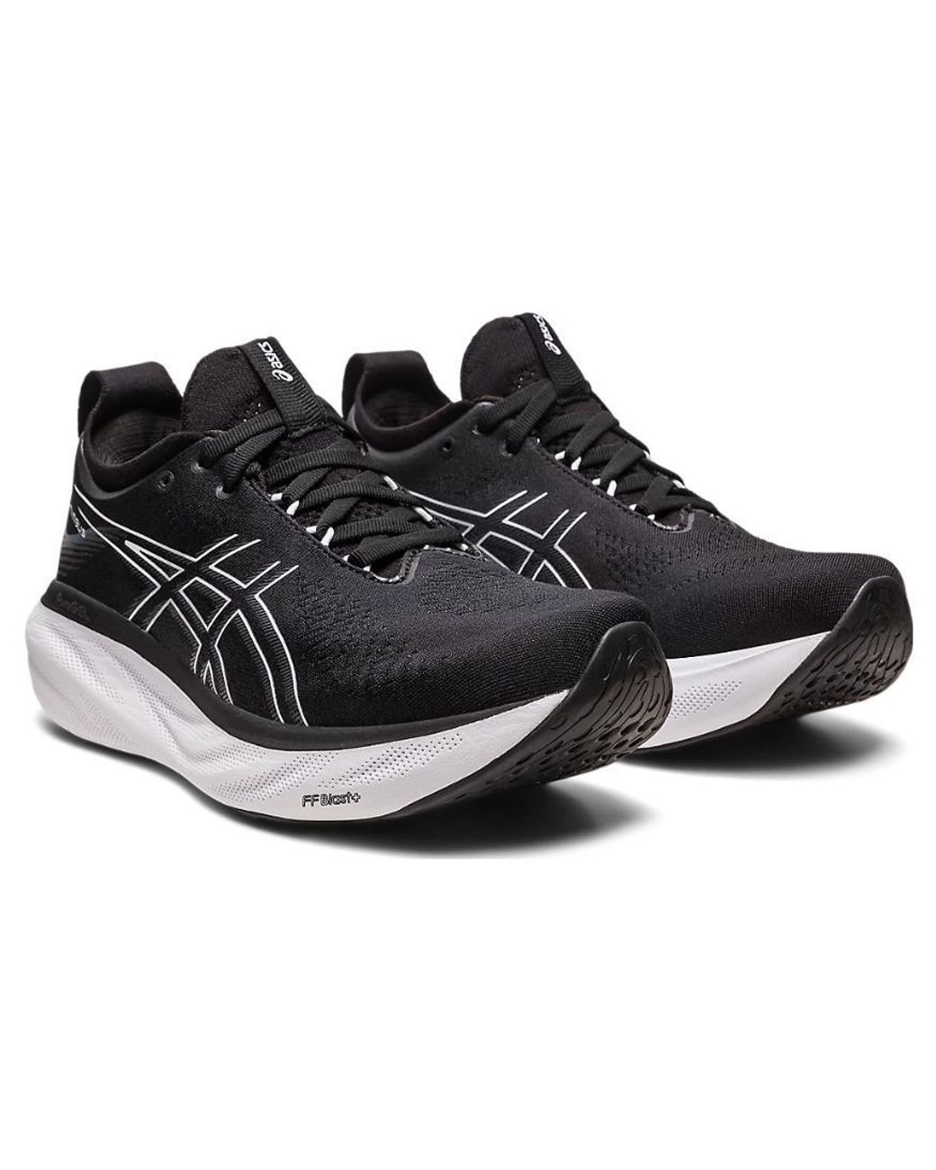 Asics Black (Wmns) Gel-Nimbus 25 Wide Pure'