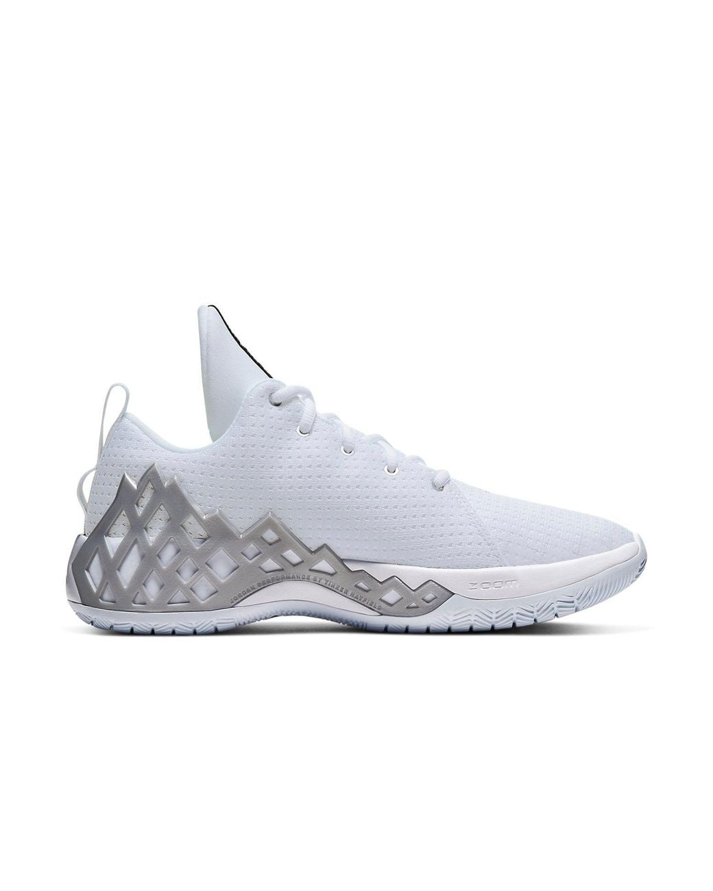 Nike White Jumpman Diamond Low Pf for men