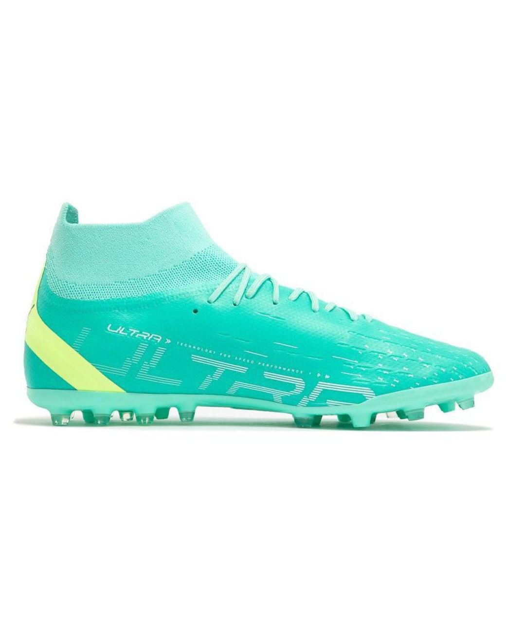 PUMA Blue Ultra Pro Mg Pro Football Boots 'Electric Peppermint' for men