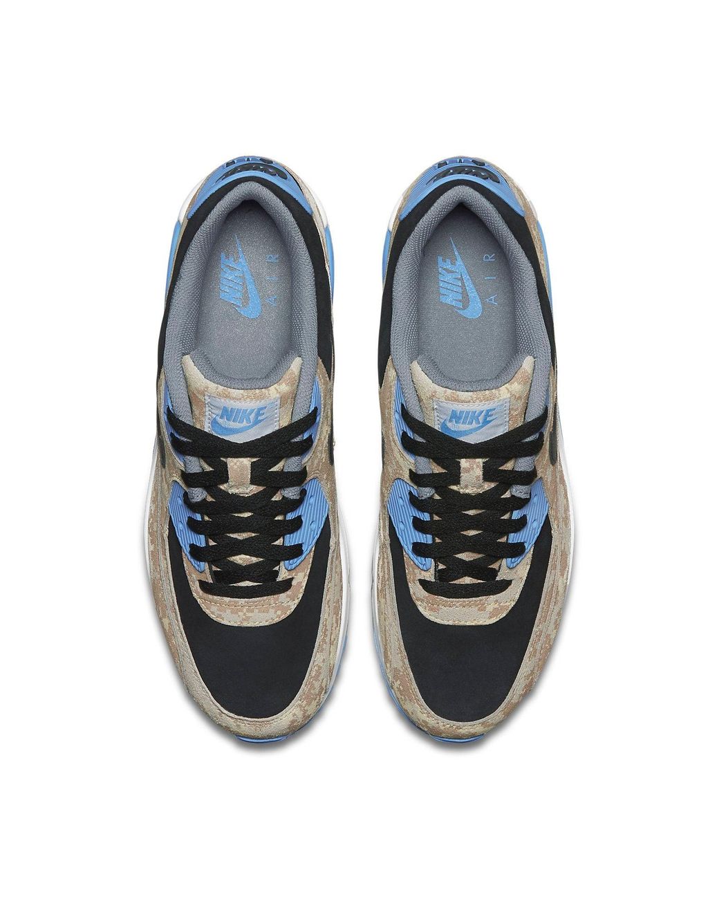Nike Blue Air Max 90 Premium 'Digi Camo' for men