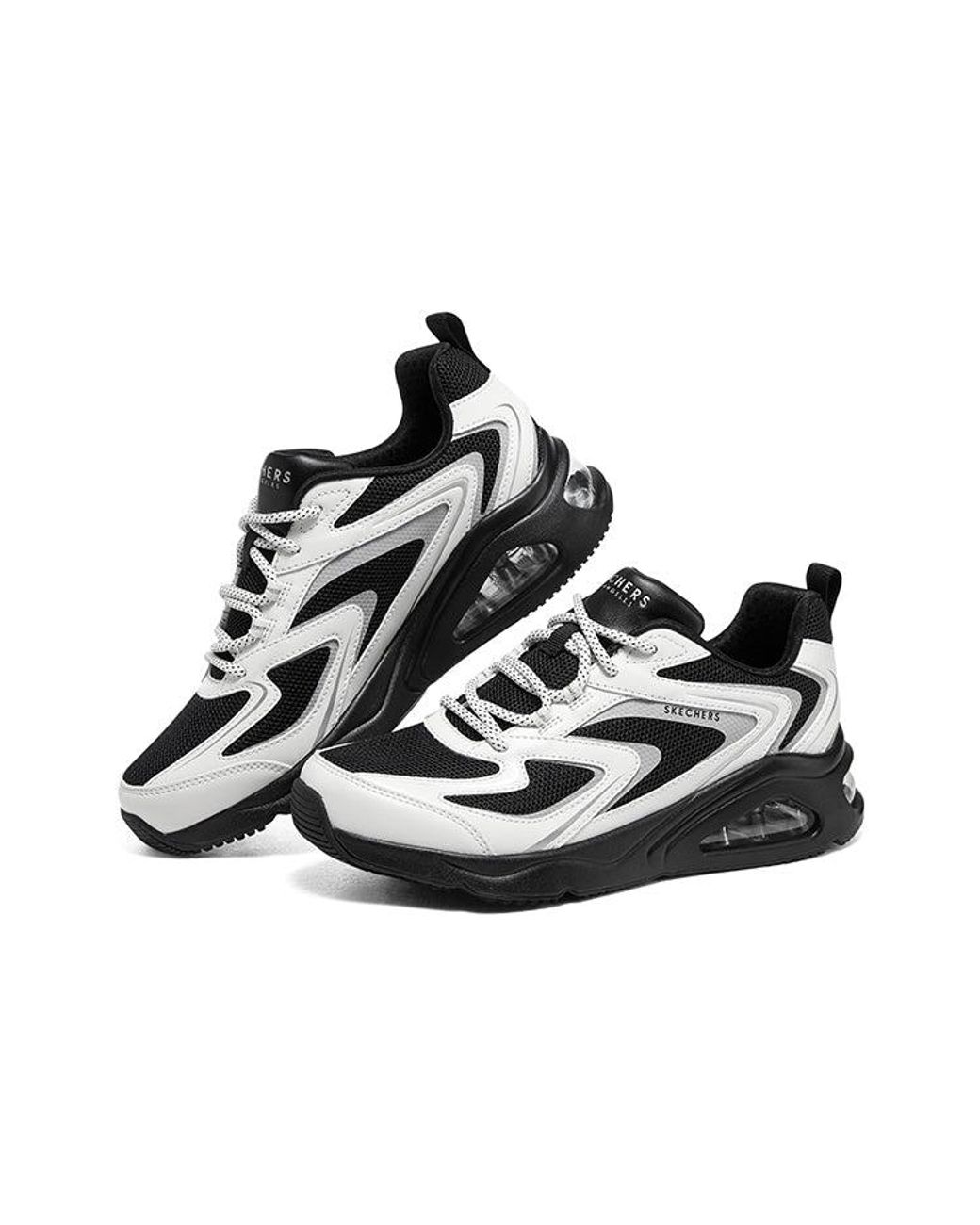 Skechers Black (Wmns) Tres-Air 'Street Fl-Air