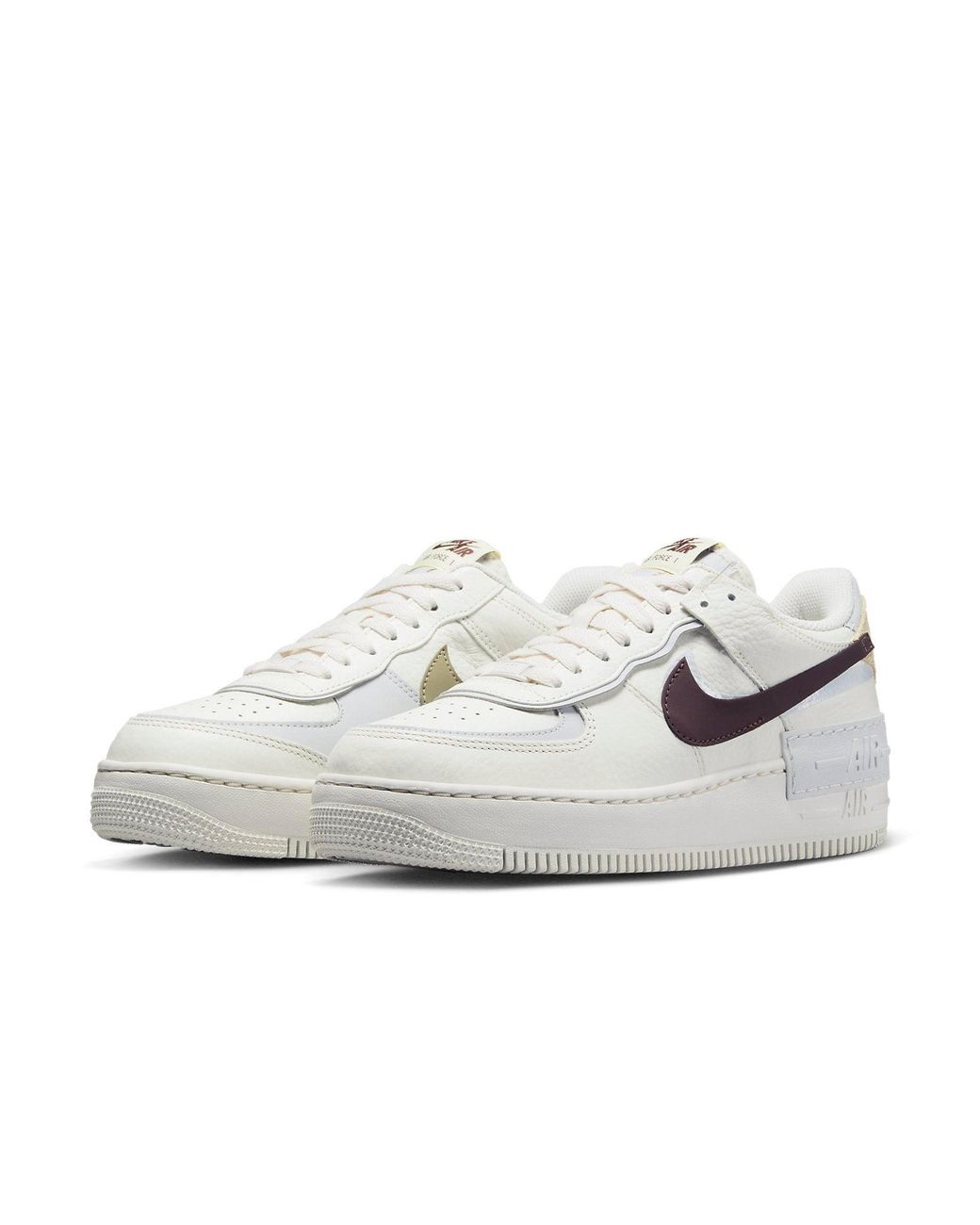 Nike White (Wmns) Air Force 1 Low Shadow