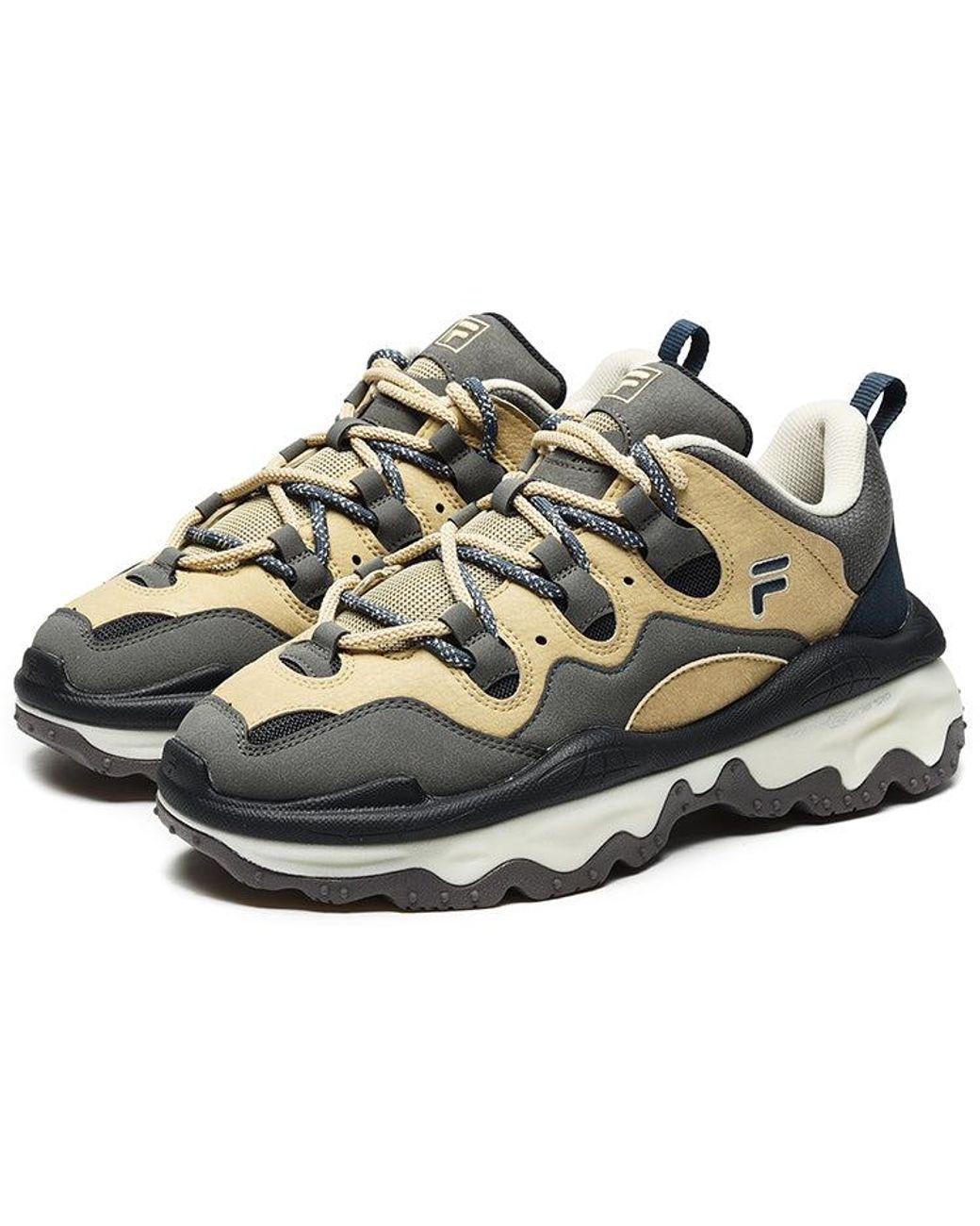 Fila Gray Qd96 Athletic Shoes for men
