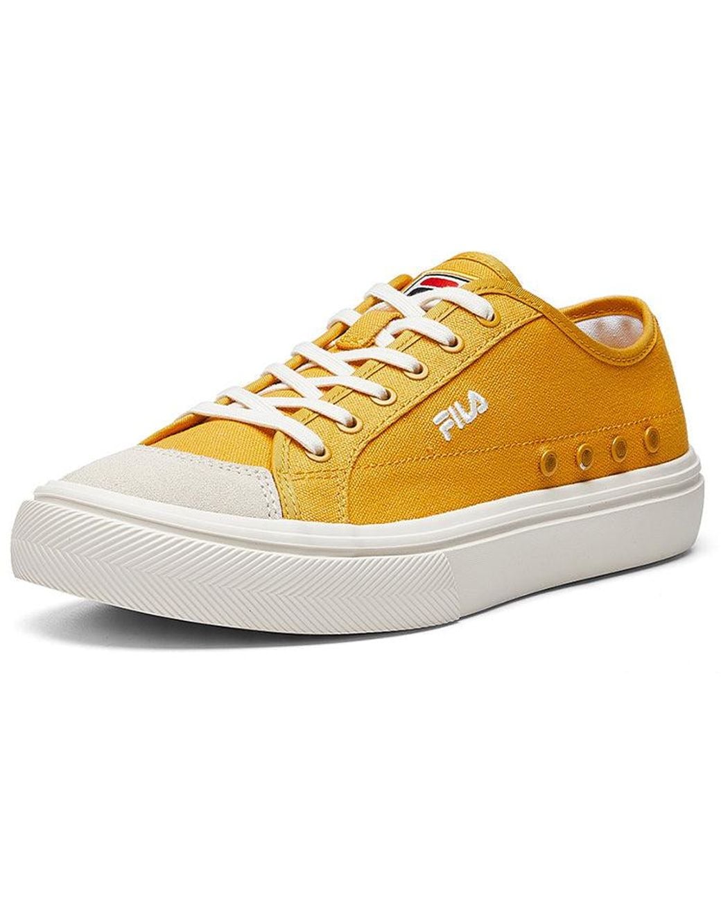 Fila Yellow (Wmns) Fila Benetti Canva Shoes