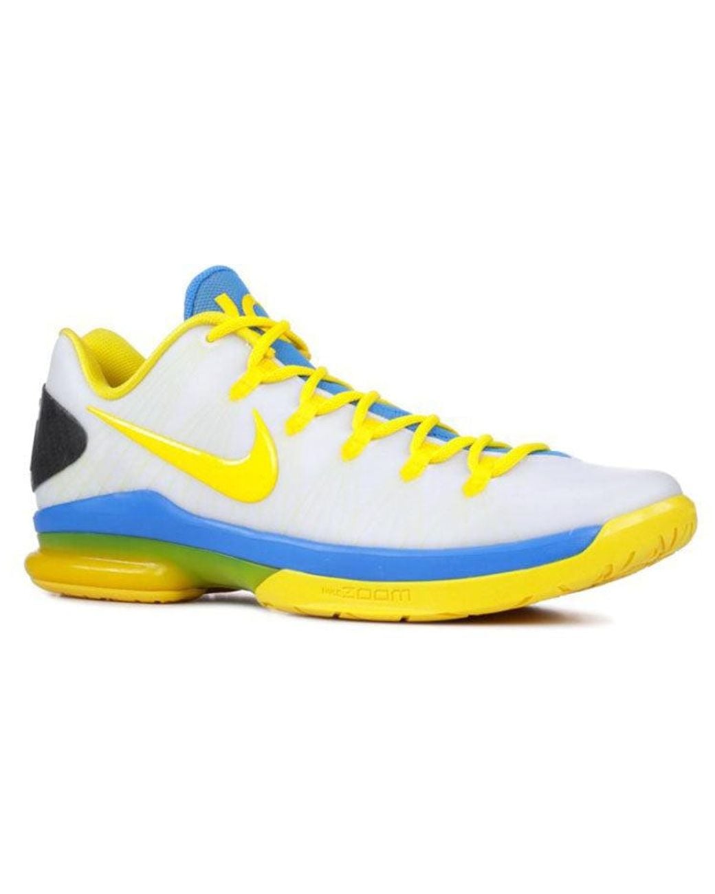Nike Yellow Kd 5 Elite 'Playoffs Home' for men