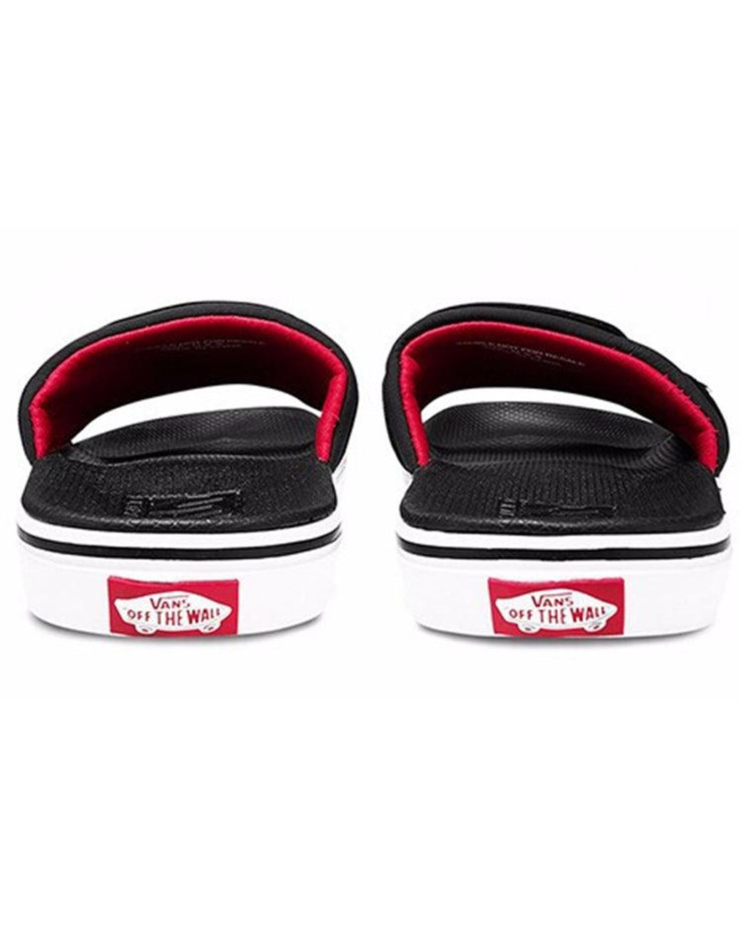 Vans White Ultracush Slide-Onslippers/ Chess Board And for men