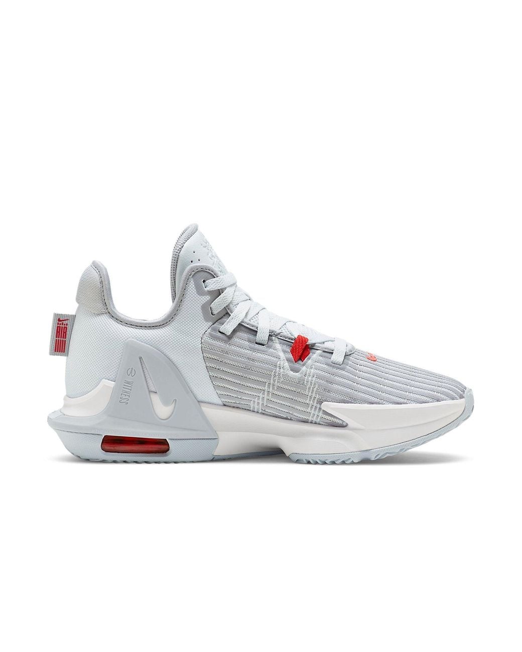 Nike White Lebron Witness 6 Ep 'Pure Platinum' for men